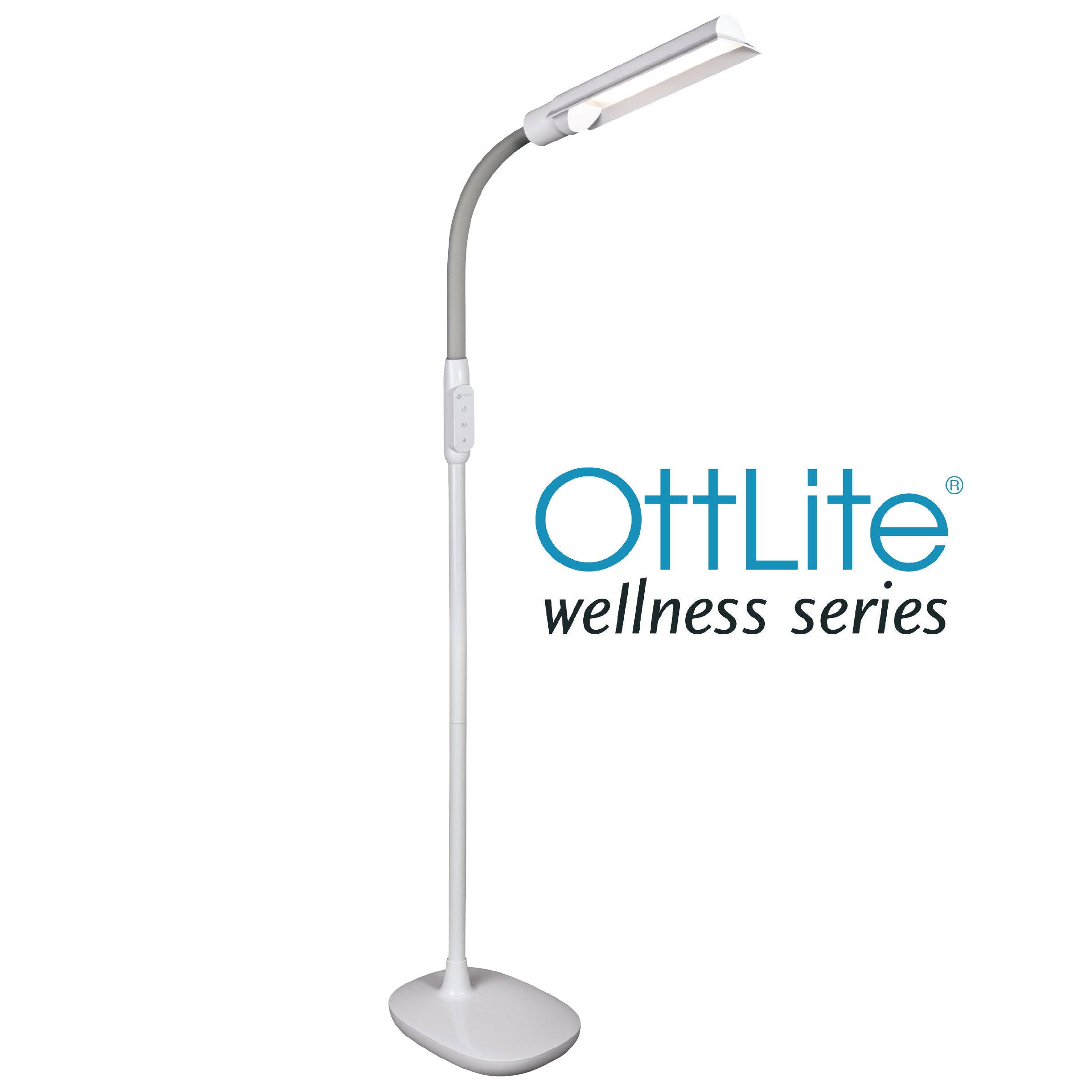 OttLite WingShade LED Floor Lamp