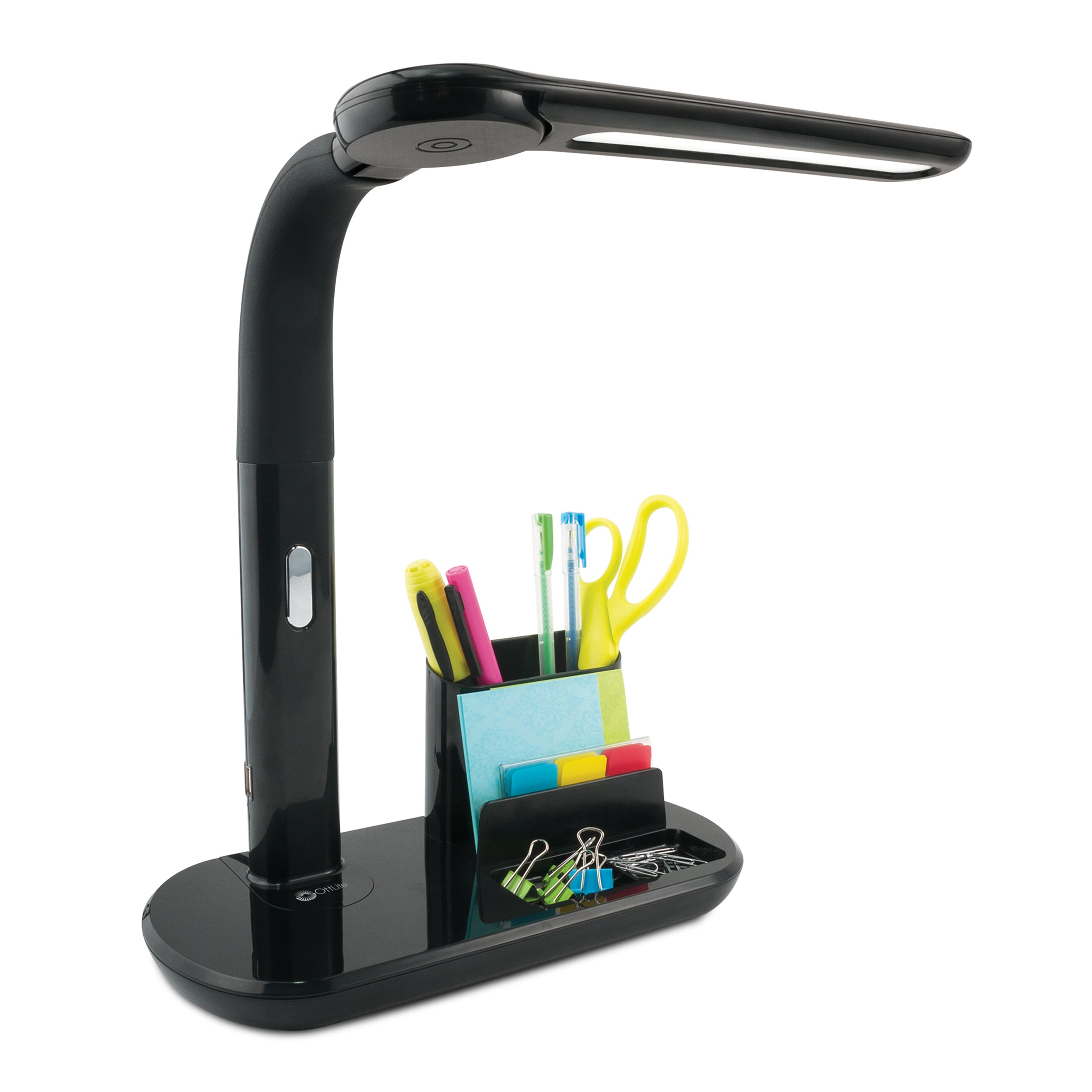 LED Pivoting Bankers Lamp with USB