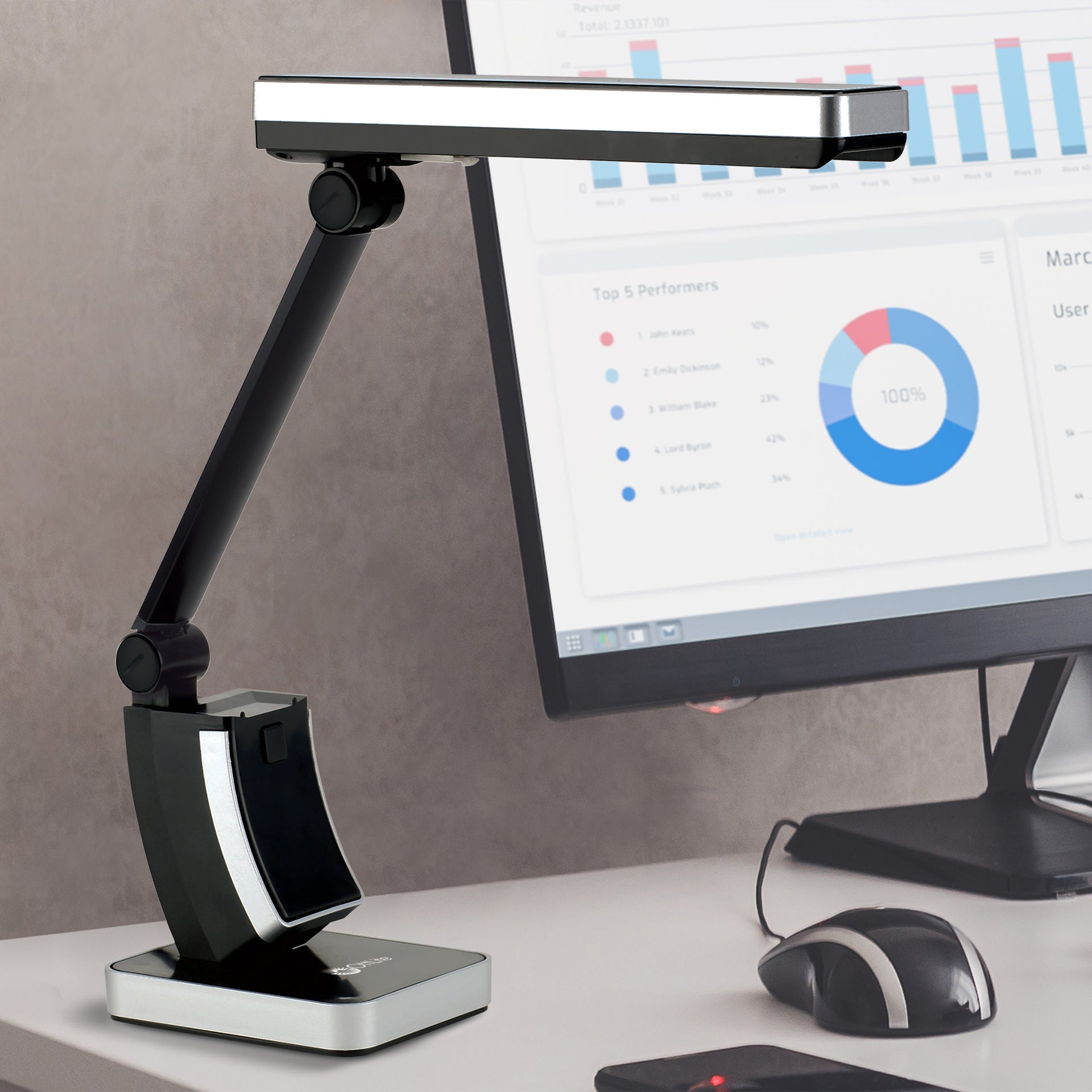Small Task Light 13w Slimline Task Lamp