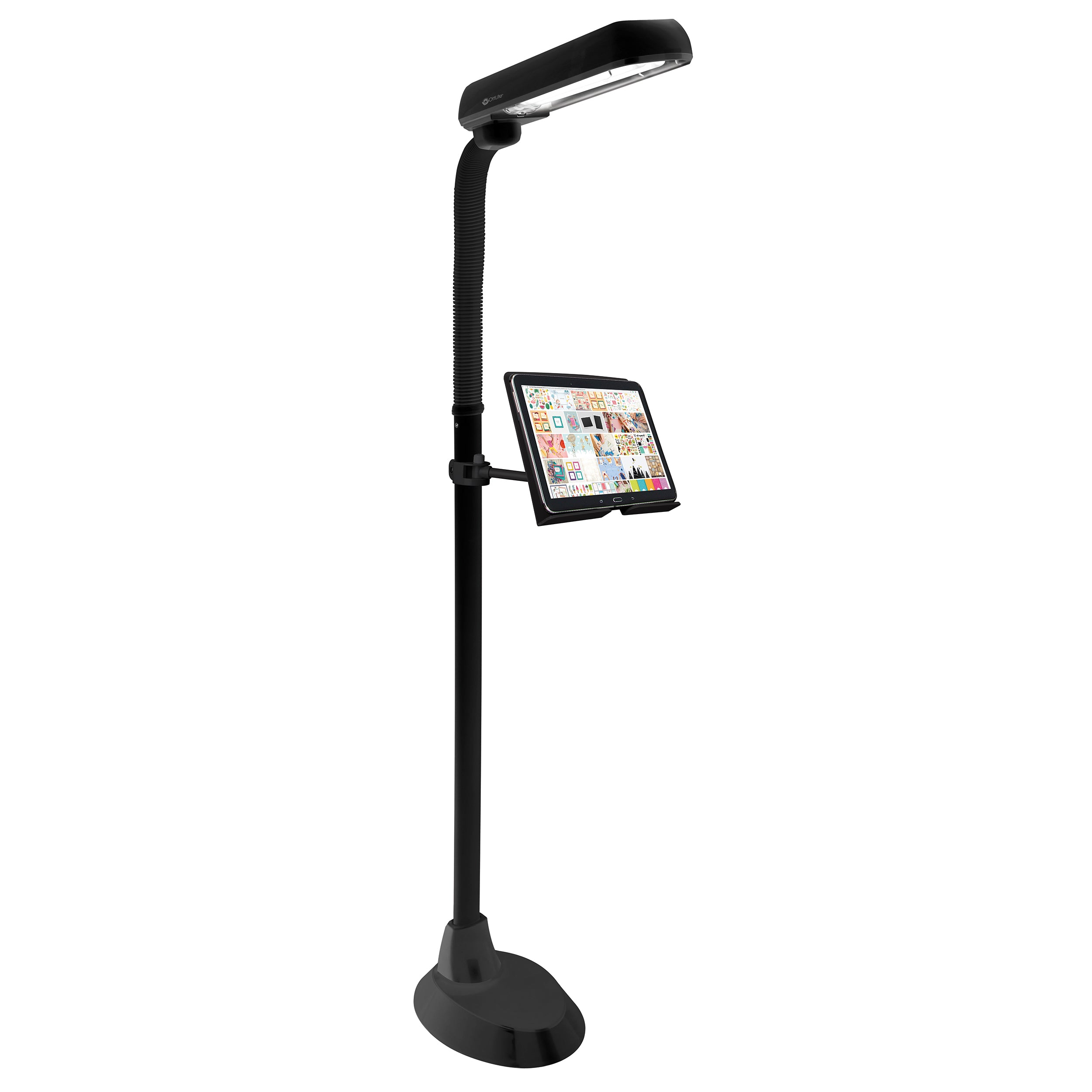 24W Better Vision Pro Floor Lamp with Tablet Stand