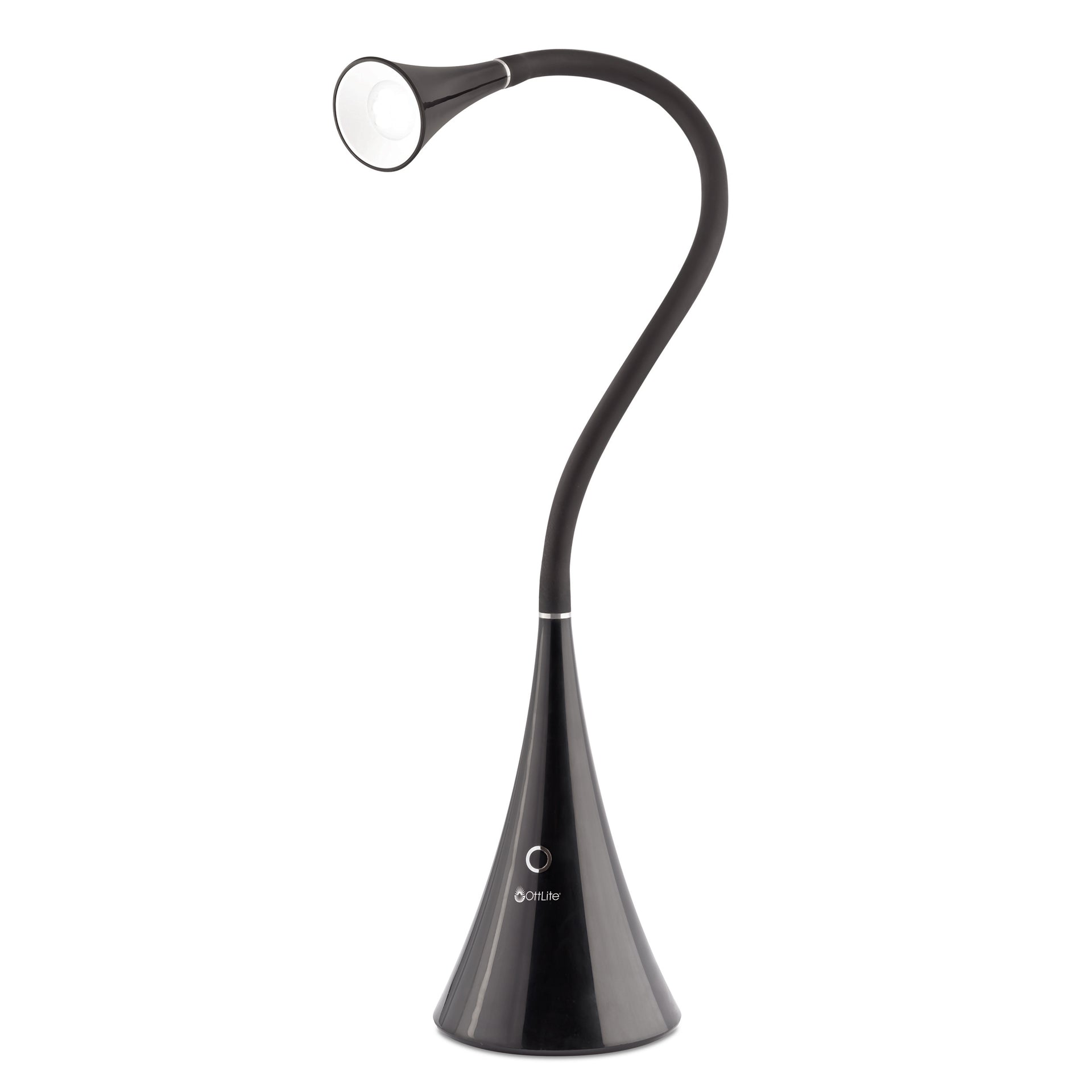 OttLite LED FlexNeck Desk Lamp with USB Great for office and dorm
