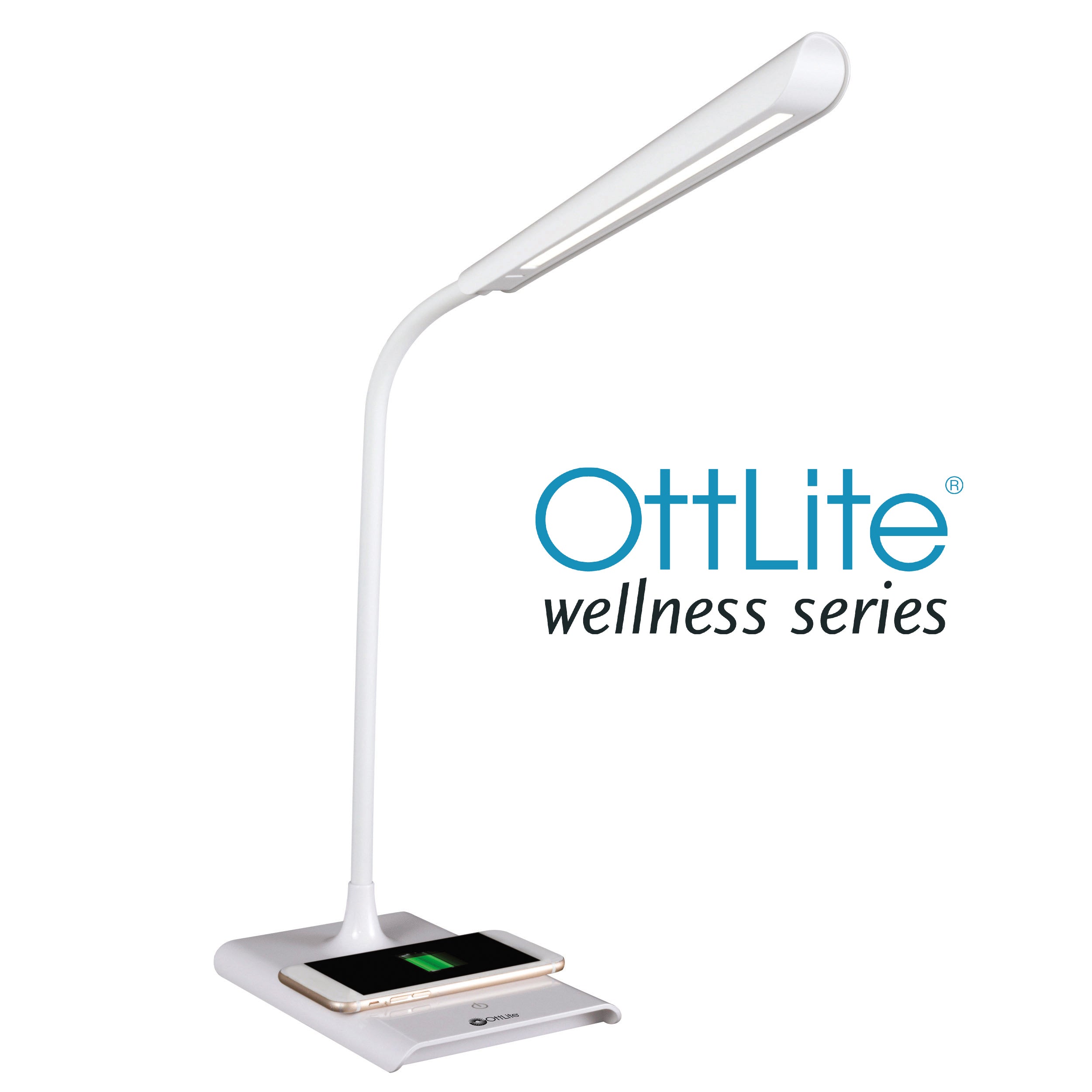 Power Up LED Desk Lamp with Wireless Charging