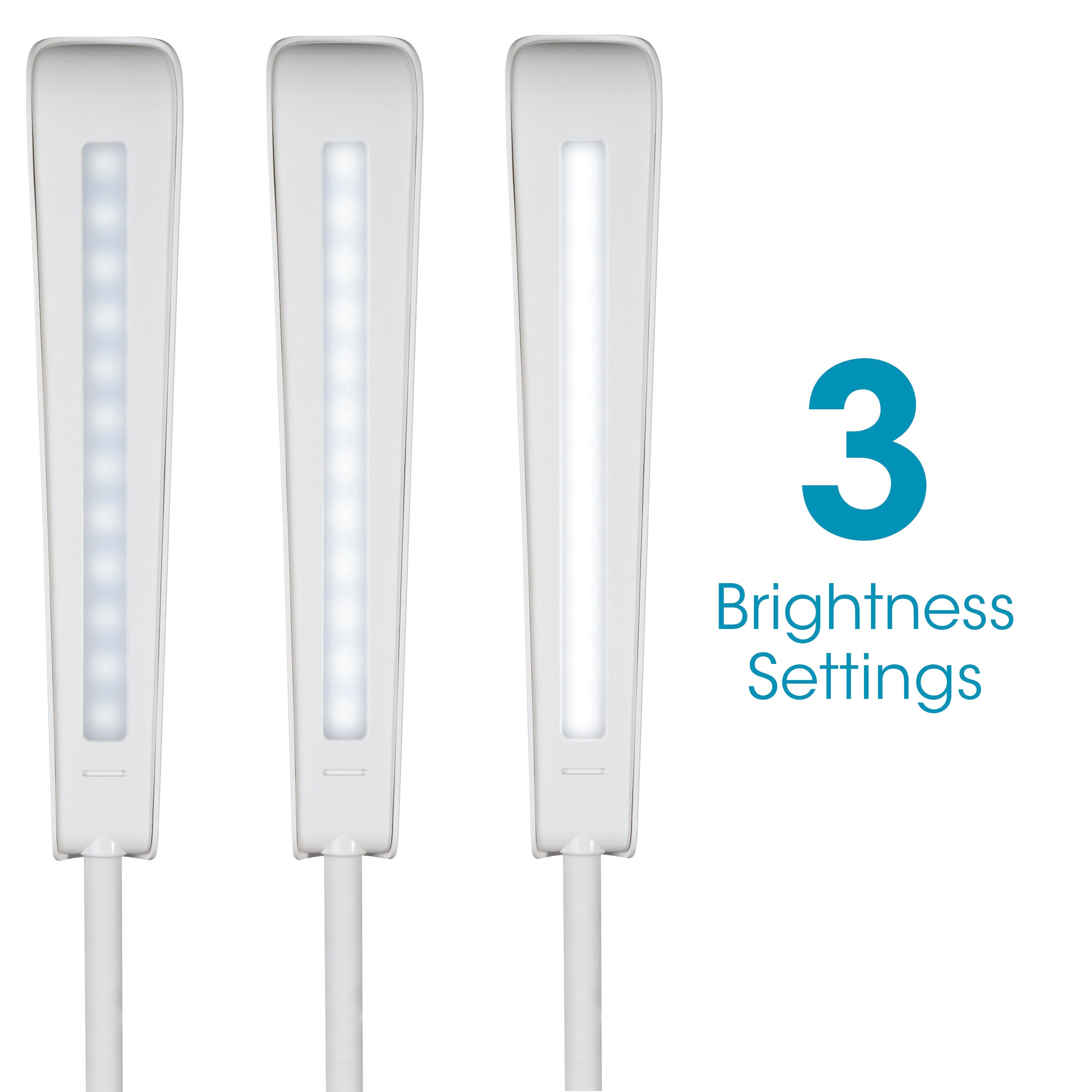 Power Up LED Desk Lamp with Wireless Charging