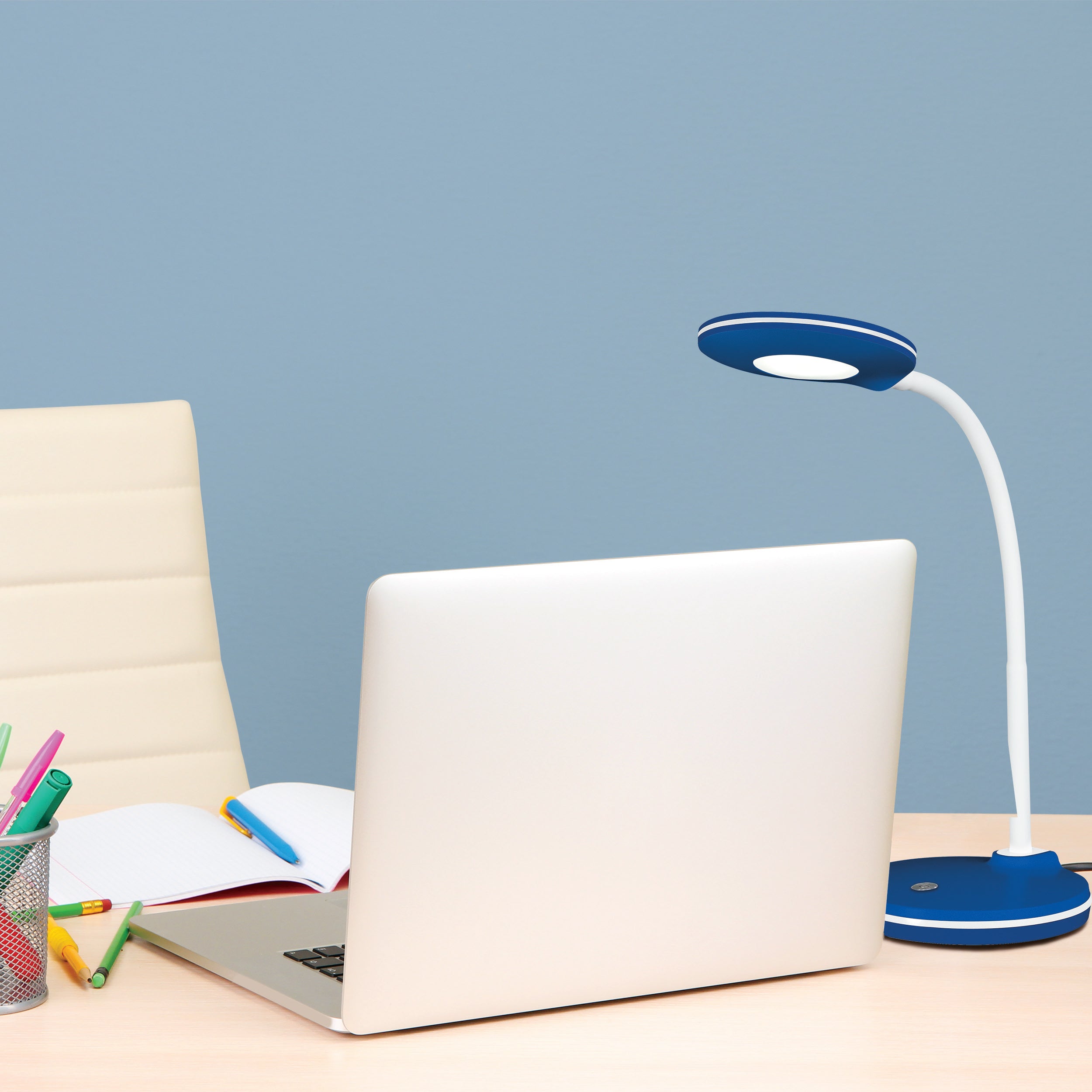 OttLite - Study LED Desk Lamp - Dimmable Touch Lamp