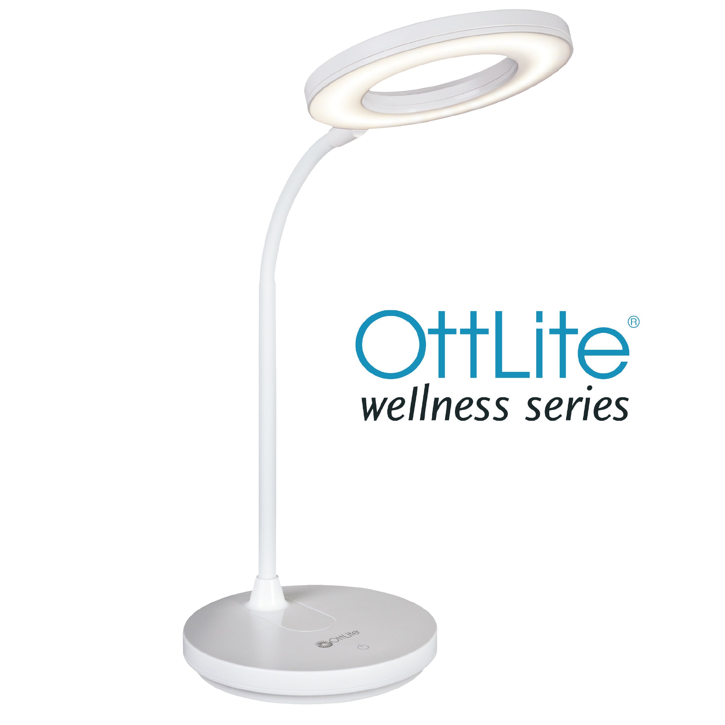 Rechargeable LED Ring Desk Lamp