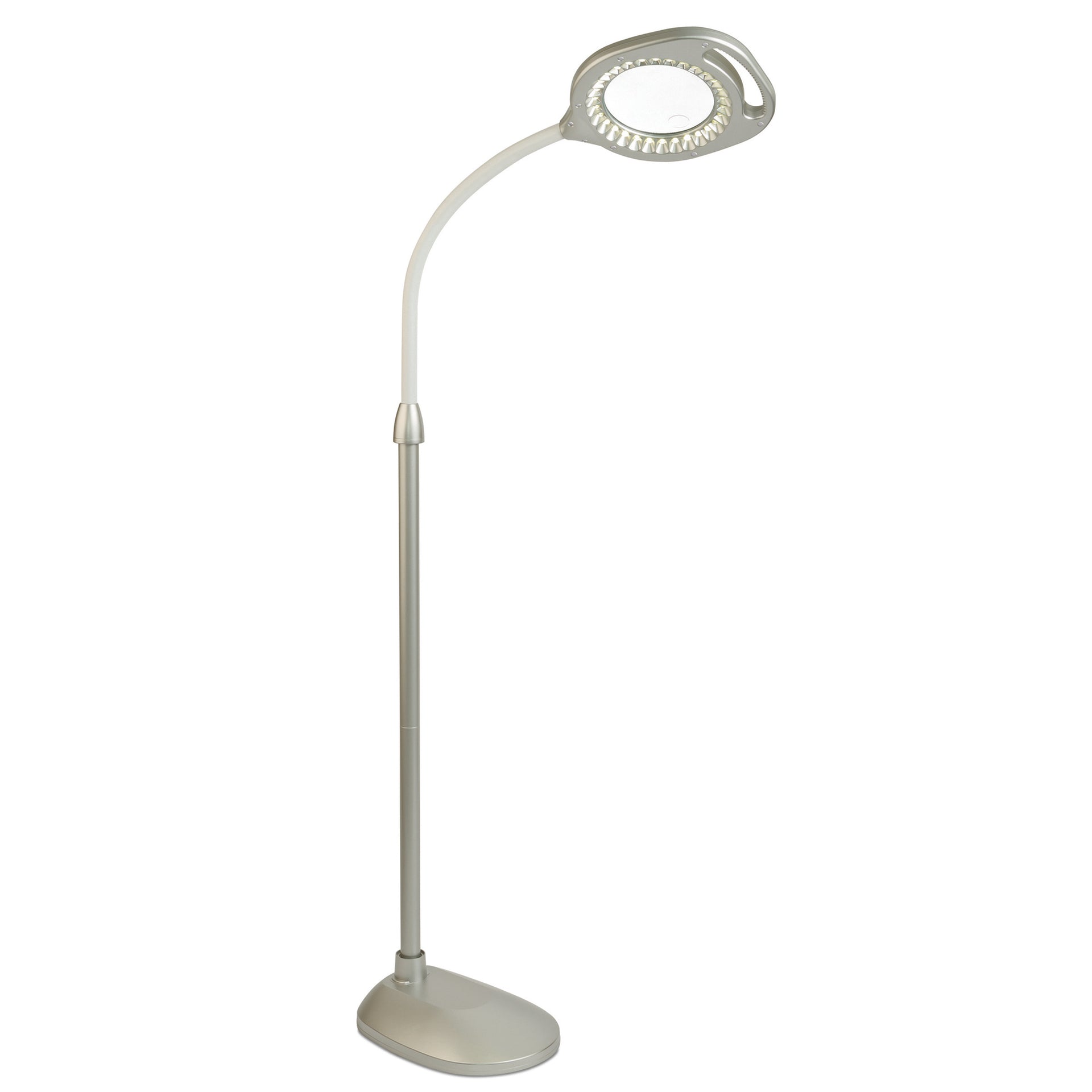2-in-1 LED Magnifier Floor and Table Light