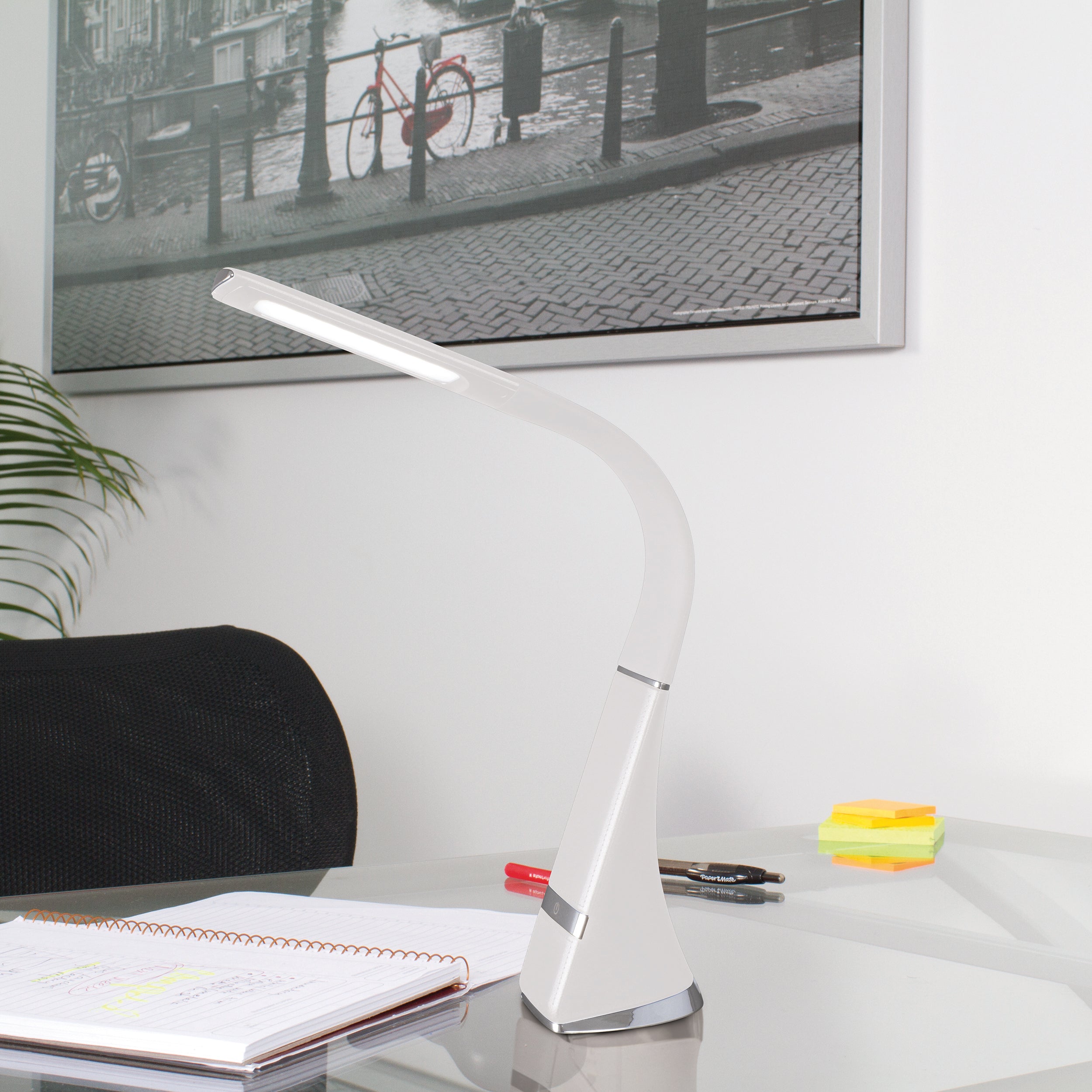Recharge LED Desk Lamp - White