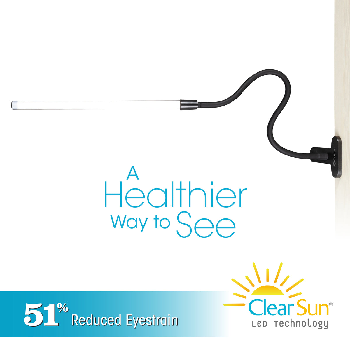 OttLite | Clip-On LED Easel Lamp
