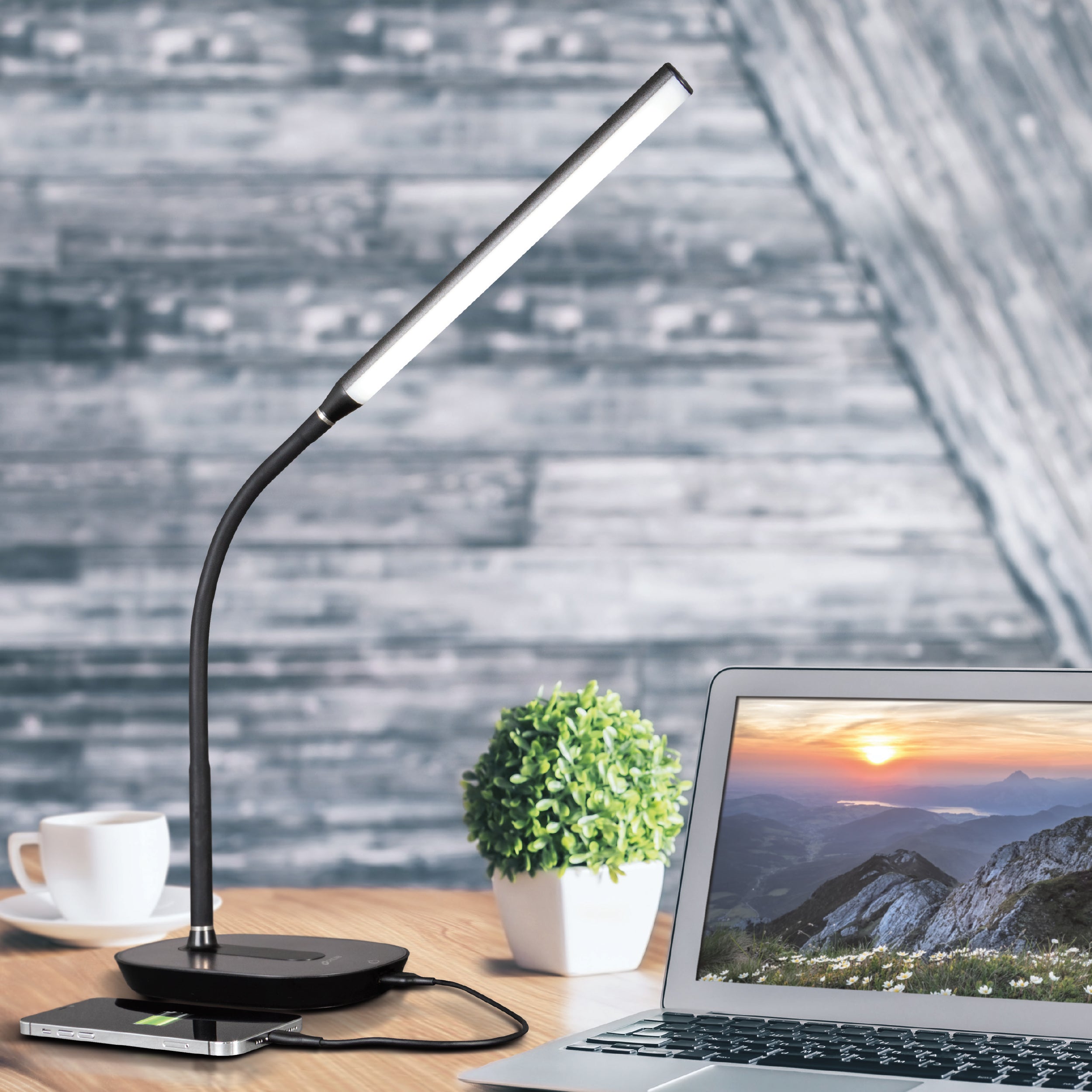 Strive LED Desk Lamp with USB Charging