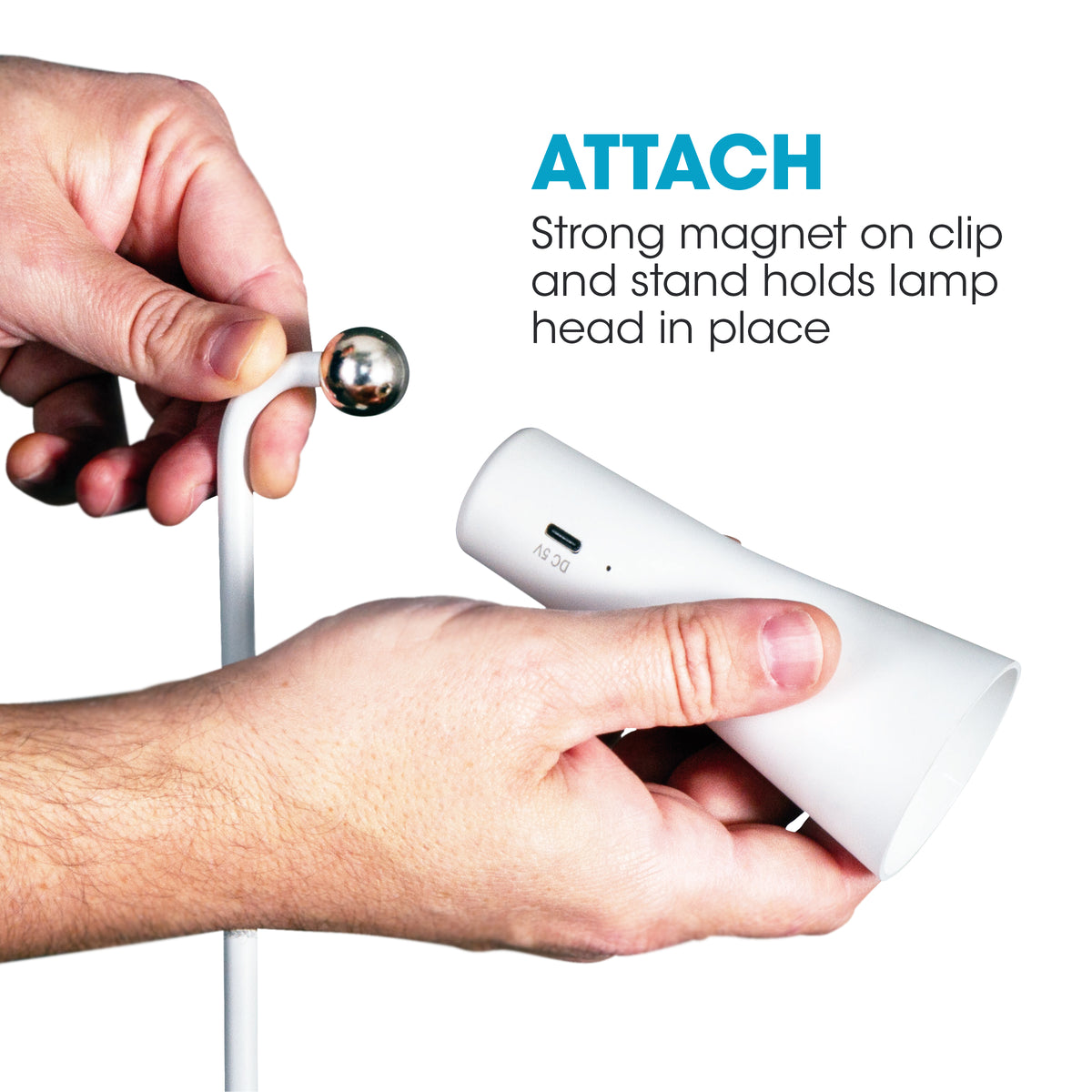 OttLite Wellness Series | Switch 3-in-1 Rechargeable Task Lamp