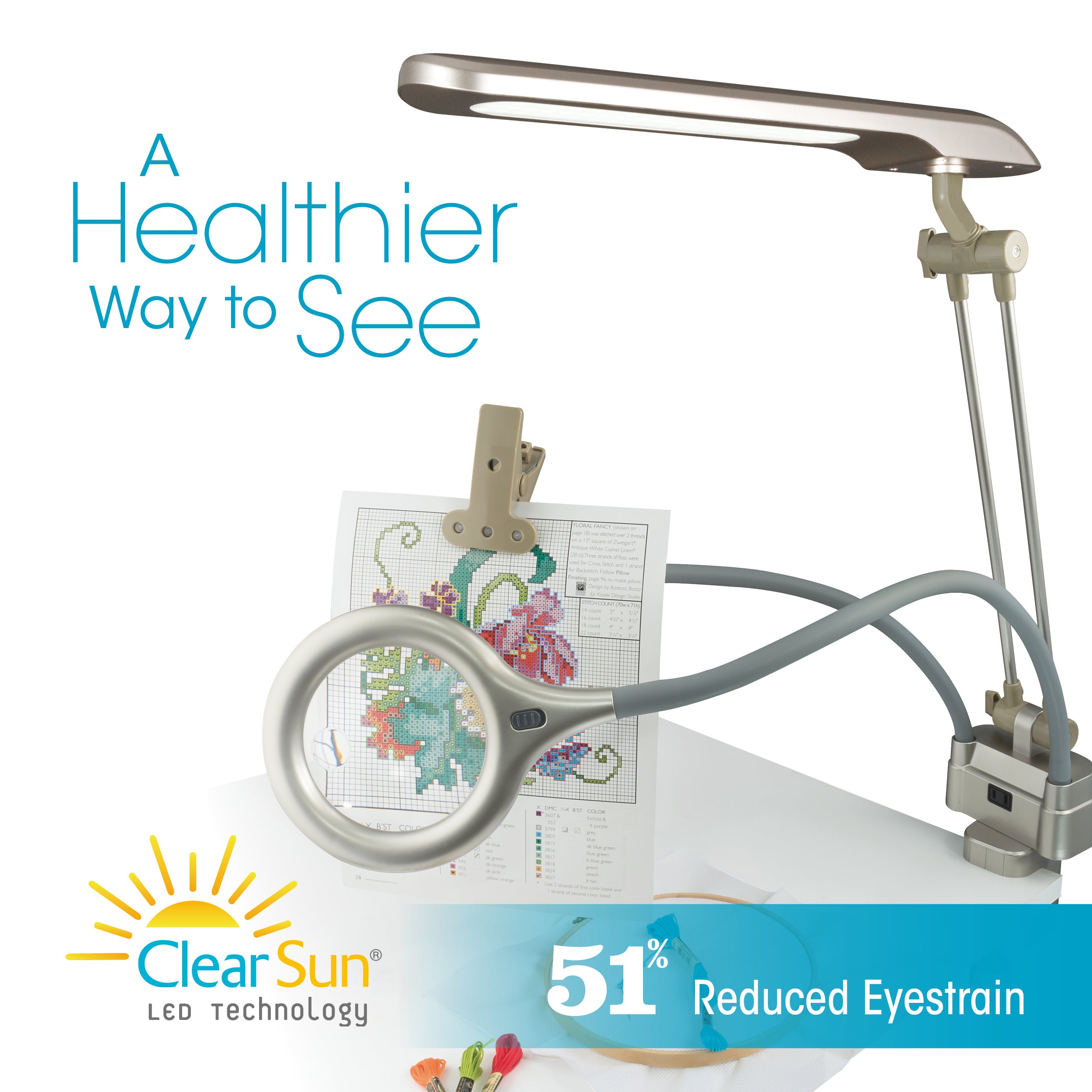 Ultimate LED 3-in-1 Creative Station with Magnifier