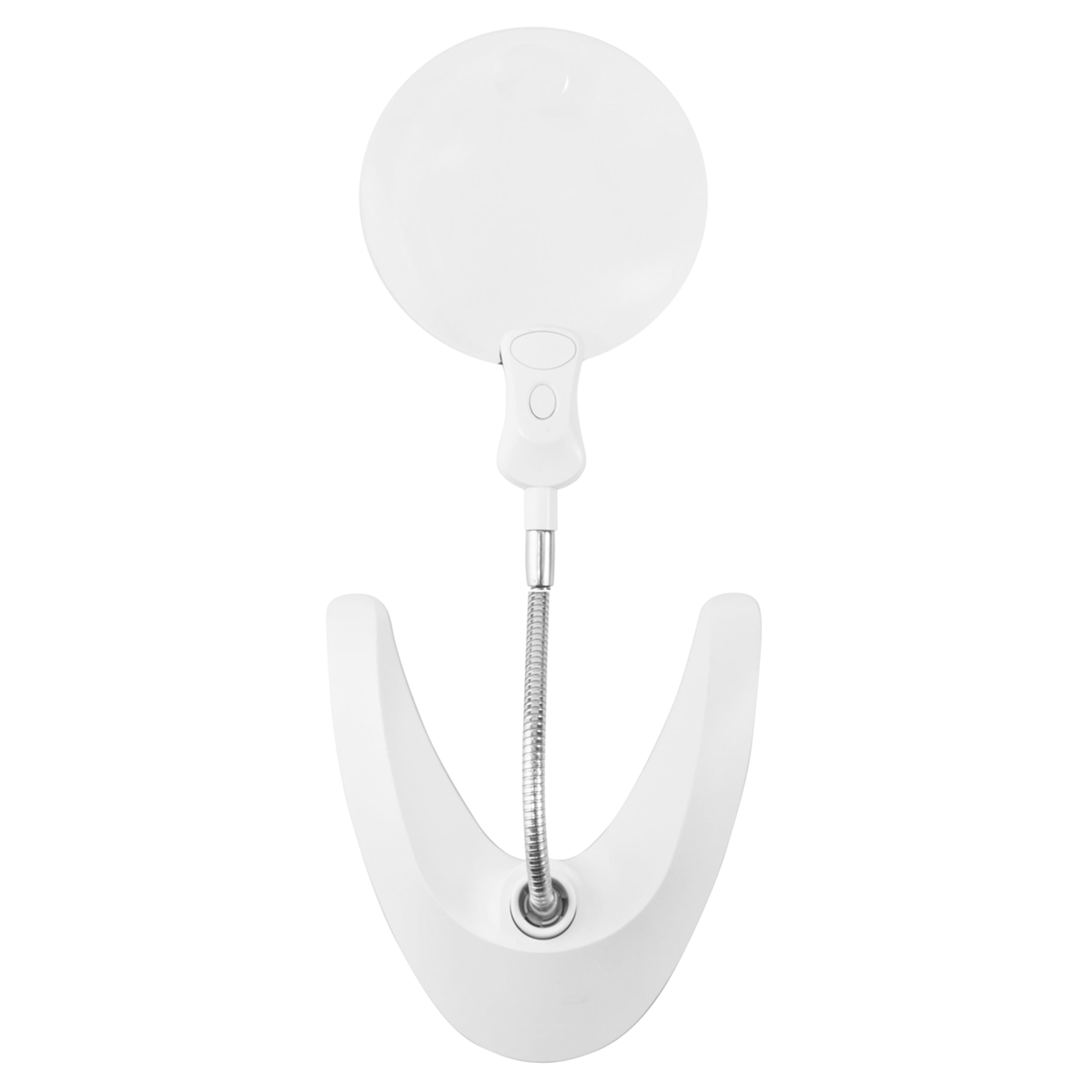 OttLite 5-Inch LED Magnifier Light with Clip and Stand | Lighted Magnifier