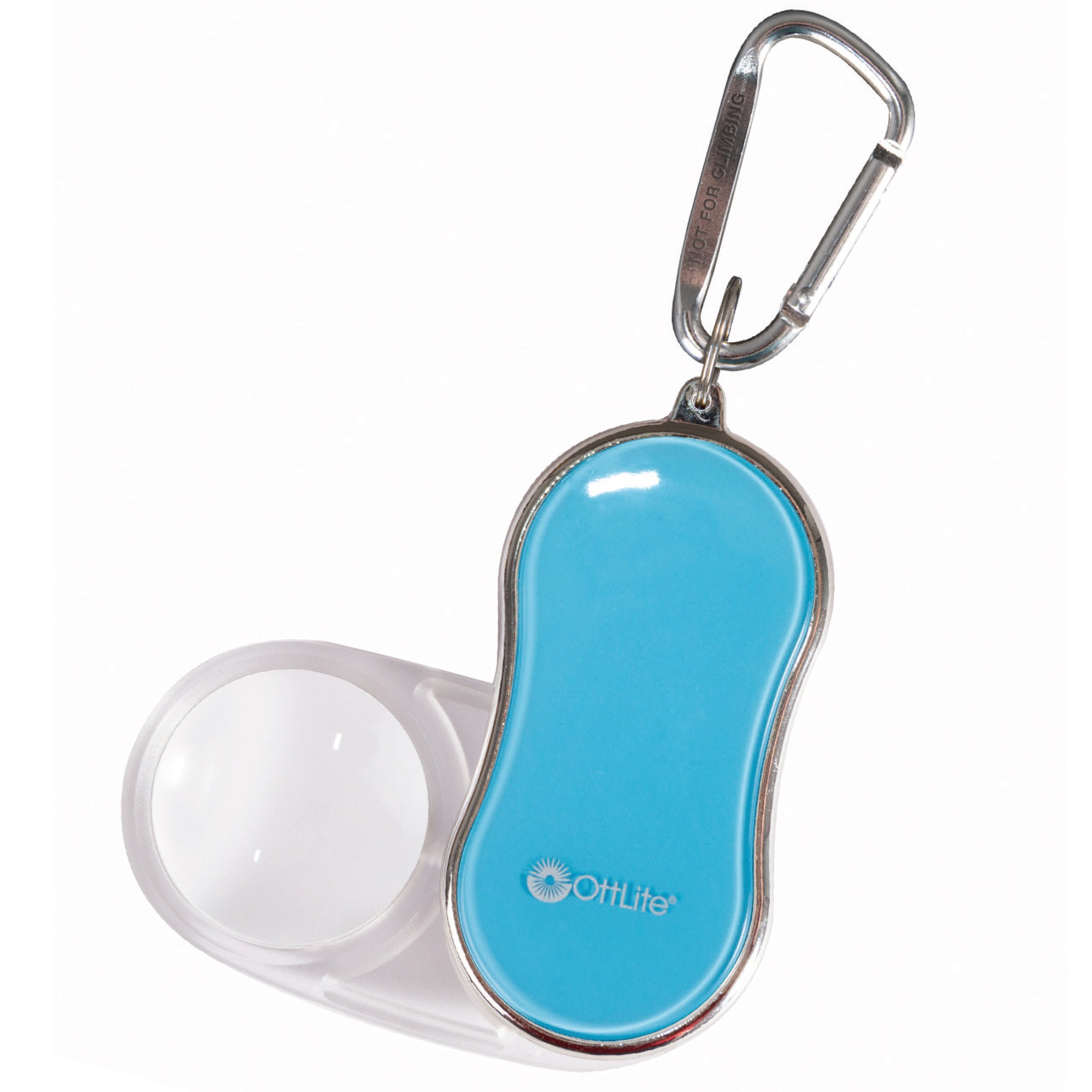 Pocket LED Magnifier with Carabiner Clip